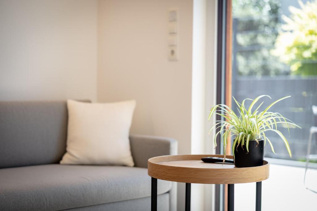 Posezení v ubytování KopfRausch Appartements