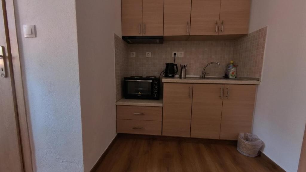 Kuchyň nebo kuchyňský kout v ubytování Filio's House