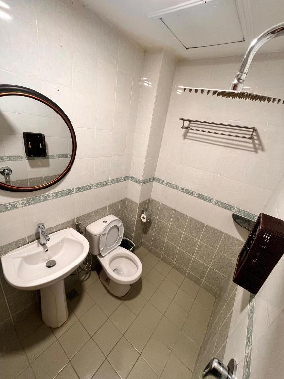 Koupelna v ubytování Nunuk Ragang Hotel