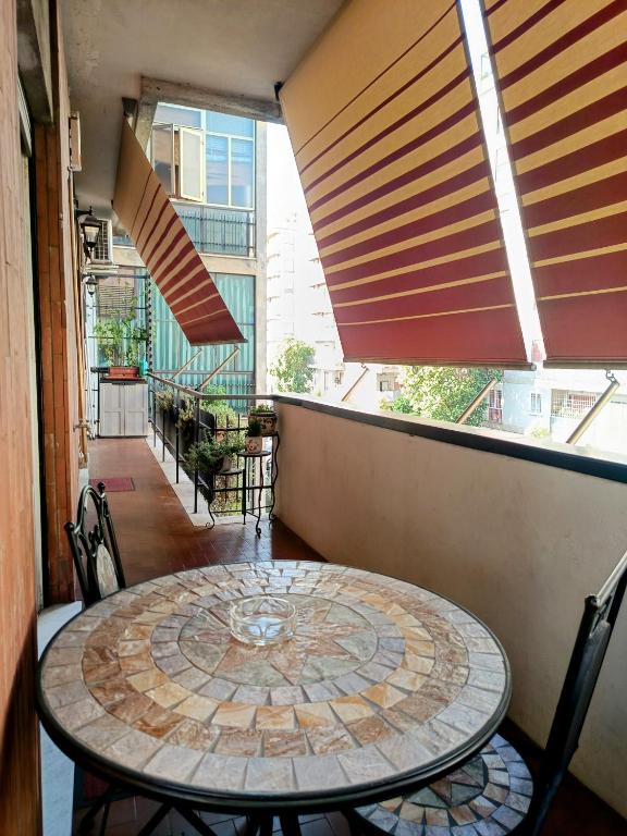 A balcony or terrace at LA CASA DEI NONNI