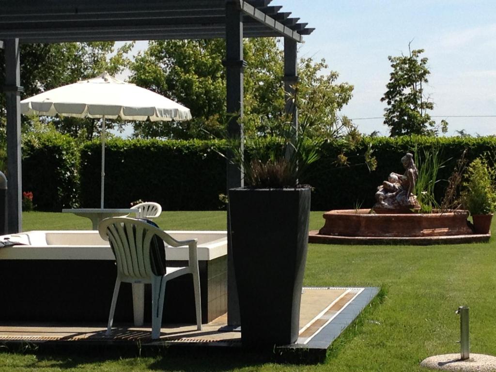 Zahrada ubytování BED & BREAKFAST Orizzonte