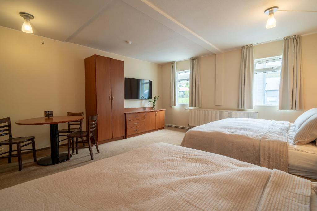Postel nebo postele na pokoji v ubytování Hotel Vest Mar