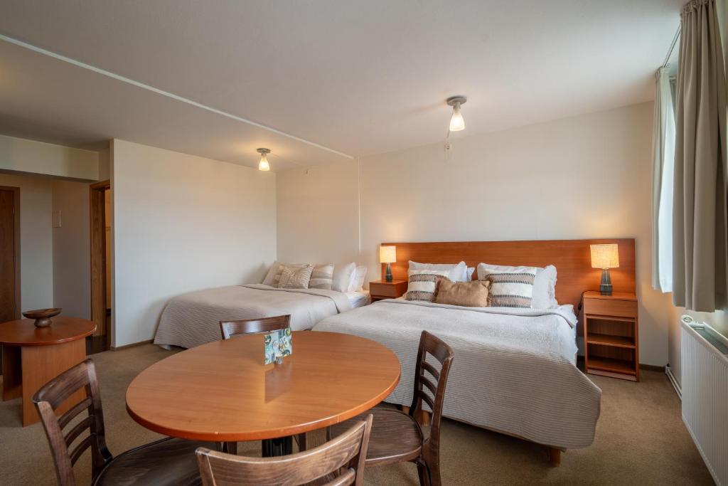 Postel nebo postele na pokoji v ubytování Hotel Vest Mar