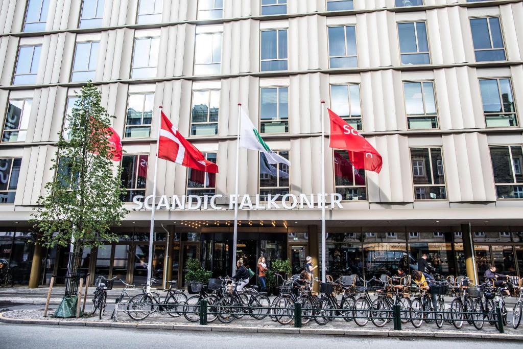 Jízda na kole v ubytování Scandic Falkoner nebo okolí