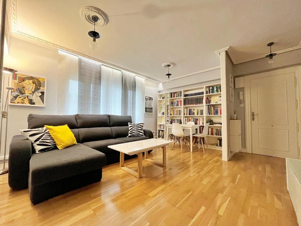 Χώρος καθιστικού στο Apartamento Little Manhattan