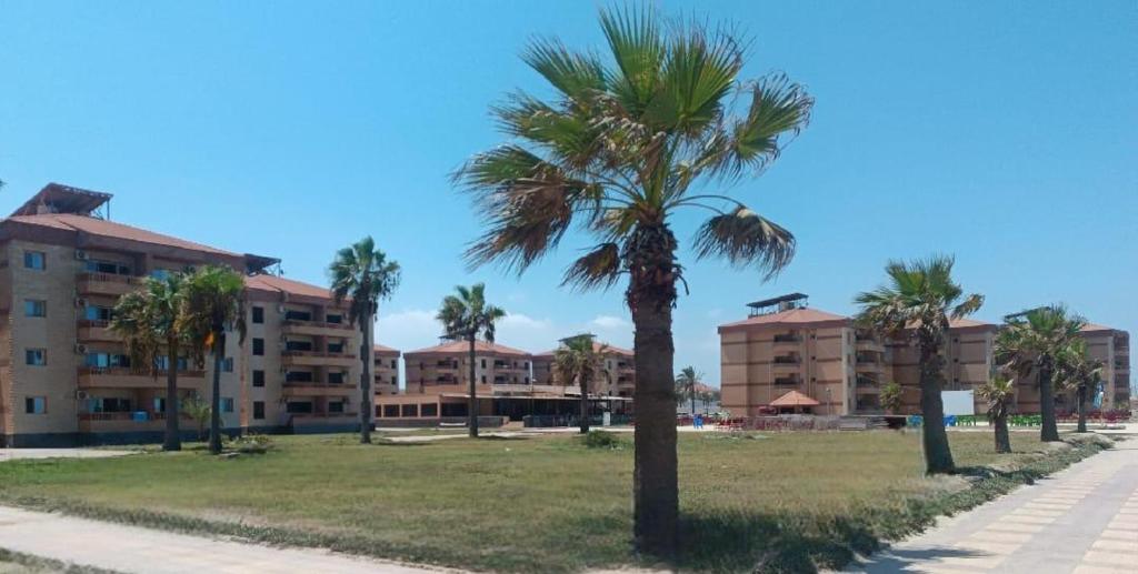 Budova, kde se aparthotel nachází