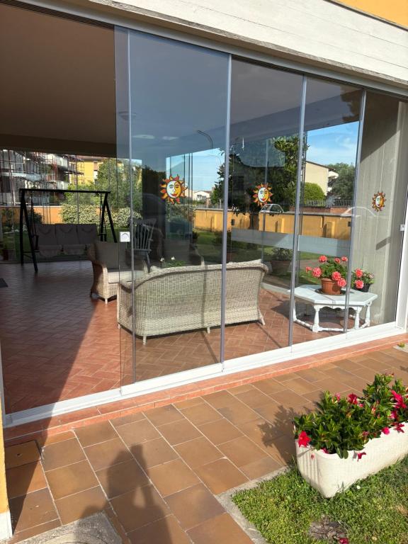 Posezení v ubytování B&B SoleLuna