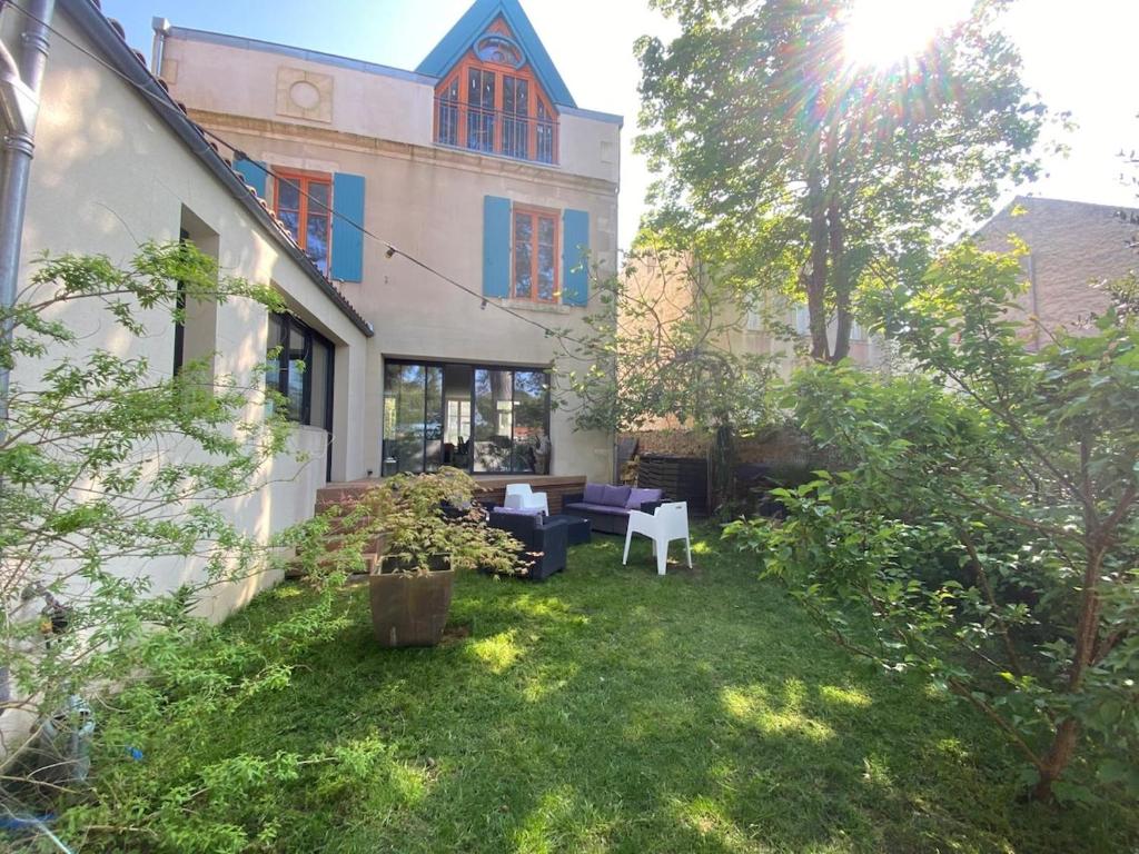 Κήπος έξω από το Maison en hyper centre, à 50 mètres de la plage