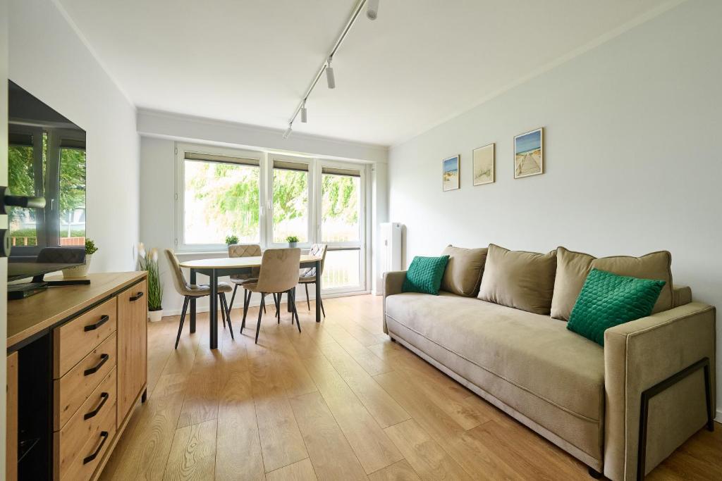 Χώρος καθιστικού στο GM Apartament u Pana Tadeusza