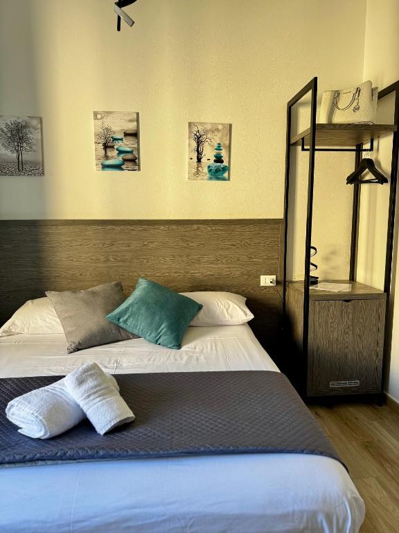 Postel nebo postele na pokoji v ubytování Urban 55