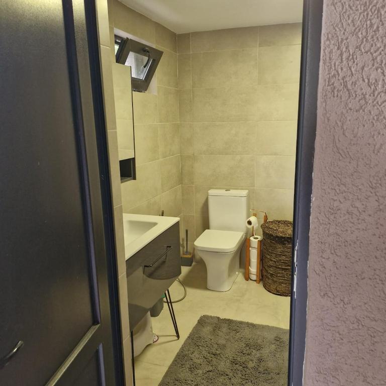 Koupelna v ubytování guest house MyOni