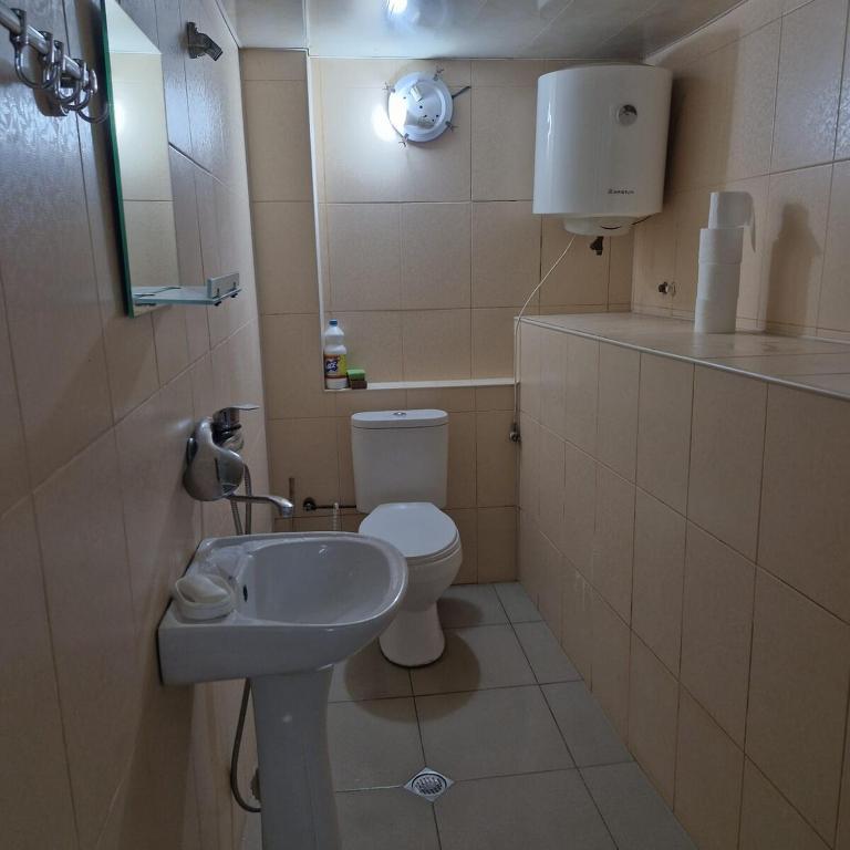Koupelna v ubytování guest house MyOni