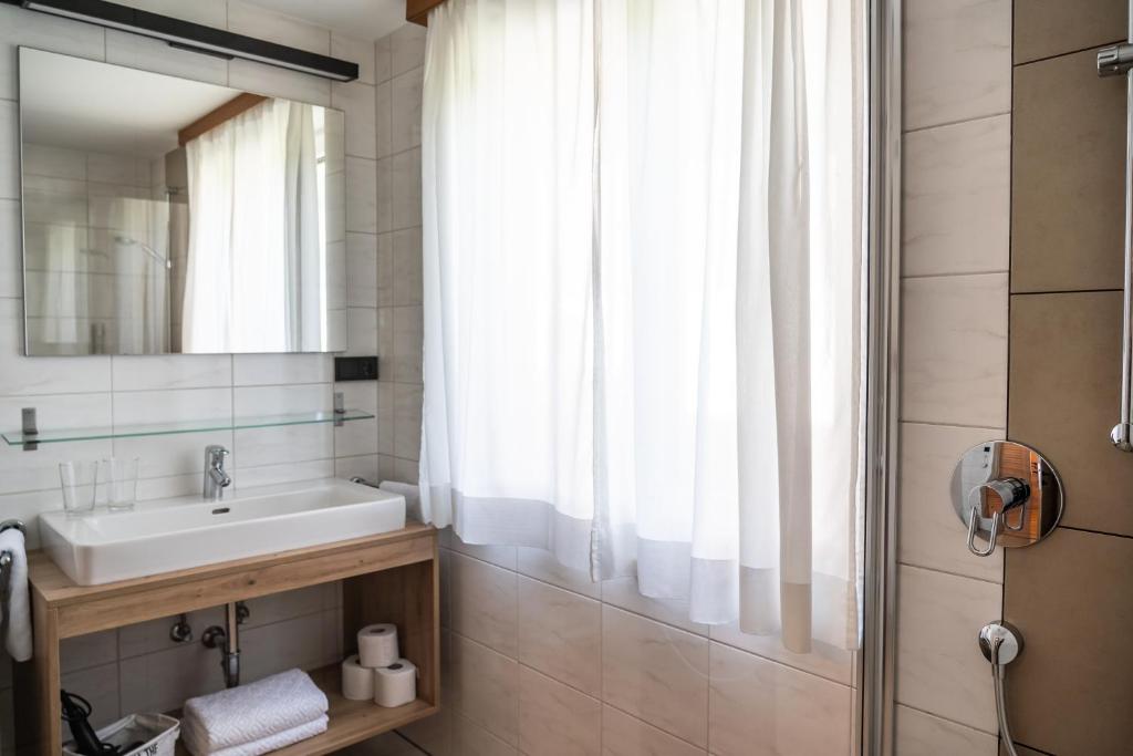 Koupelna v ubytování Gasthof Schöntal