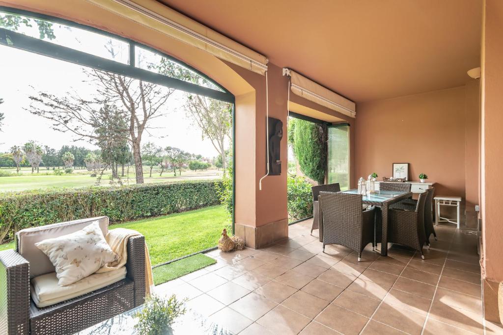 A garden outside El Rincon del Golf II by Ĥ - Isla Canela Golf GRHII18P21