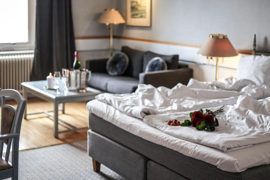Posezení v ubytování First Hotel Statt Örnsköldsvik