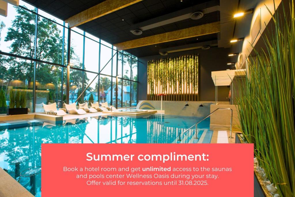 Bazén v ubytování Hotel Jurmala Spa nebo v jeho okolí