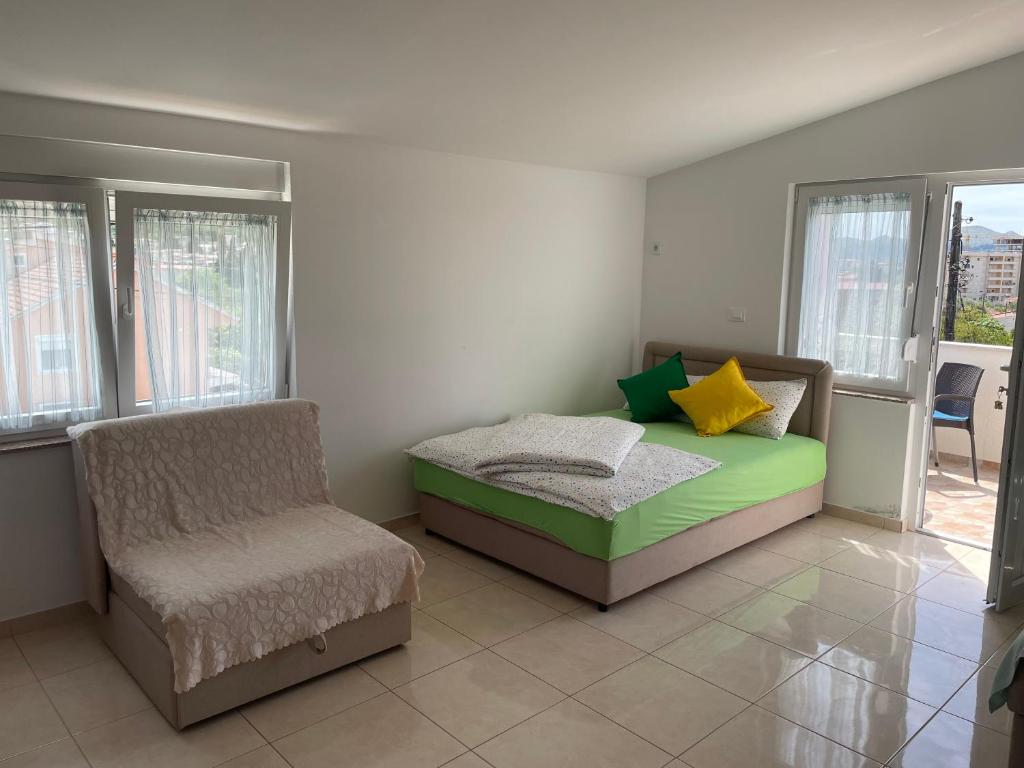 Postel nebo postele na pokoji v ubytování MIT-Apartments