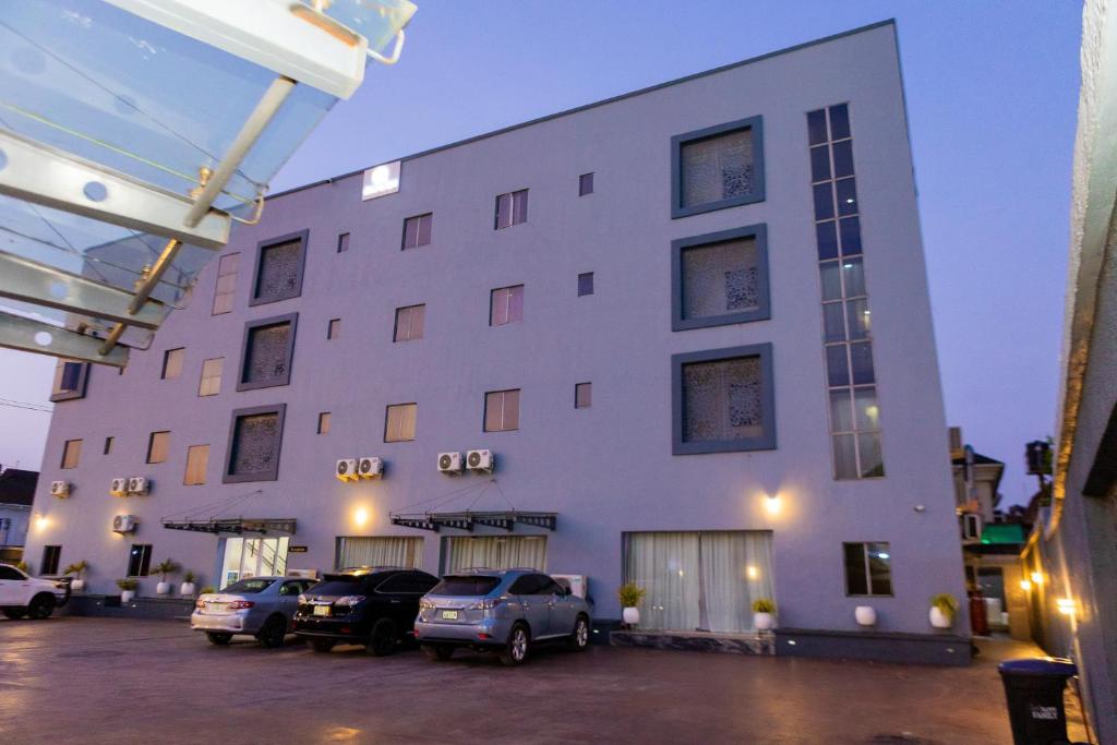 Budova, kde se hotel nachází