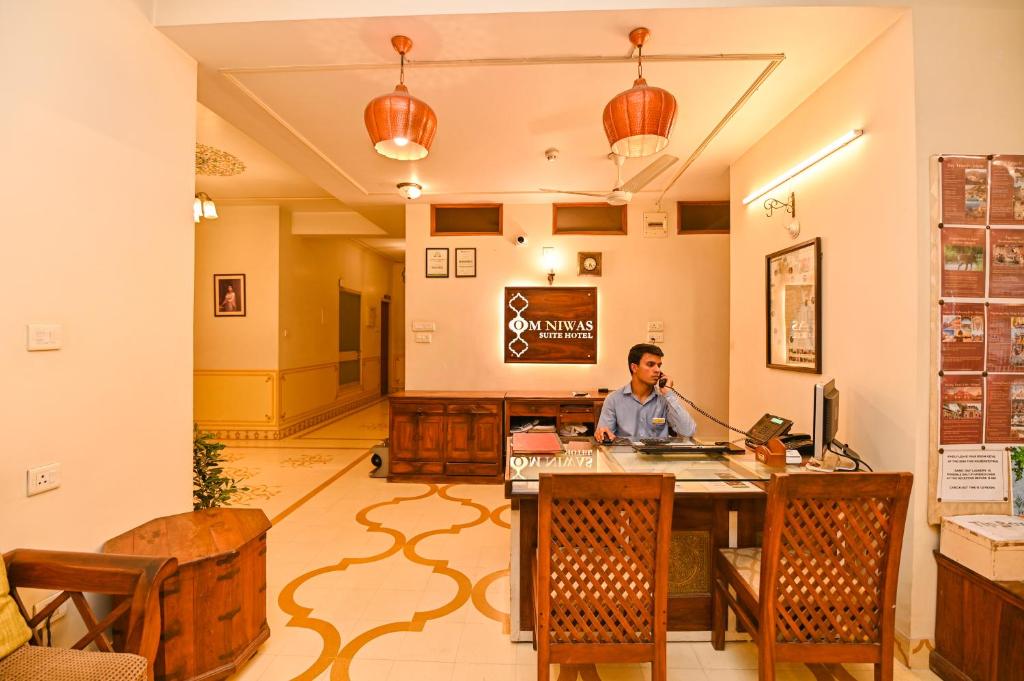 Hosté ubytování Om Niwas Suite Hotel