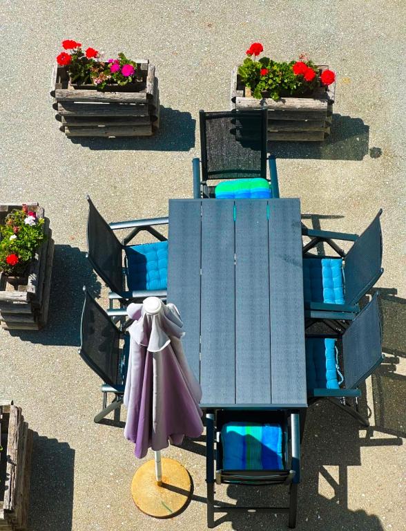 Posezení v ubytování Urlaub am Fieglerberg