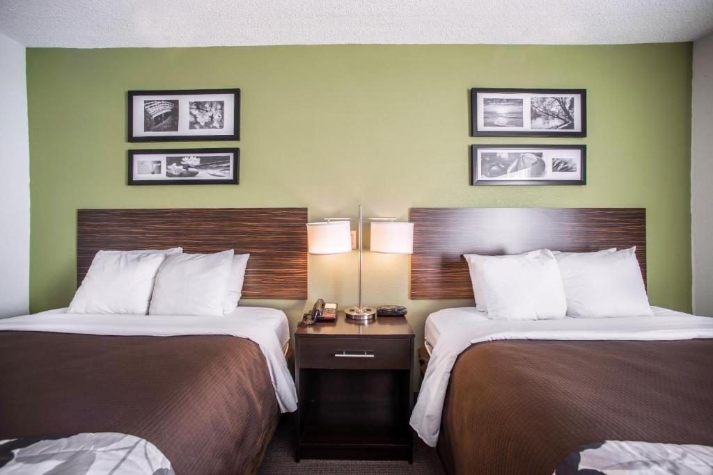 Sleep Inn Decatur I-72 - Queen Room With Two Queen Beds - Non-Smoking