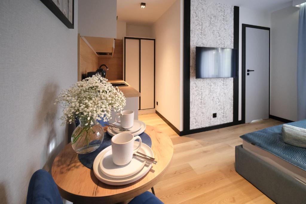 Część wypoczynkowa w obiekcie Apartamenty i Pokoje Złotobrzeg