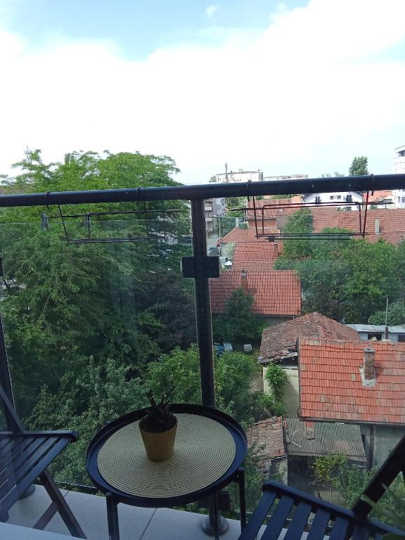 Balkón nebo terasa v ubytování Vlado A
