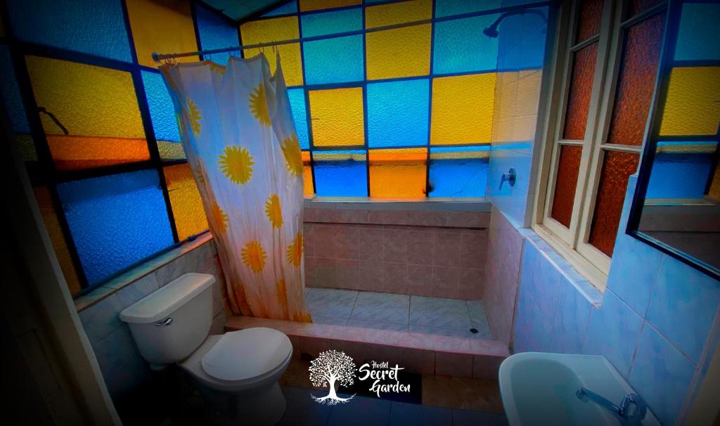 Un baño de Secret Garden