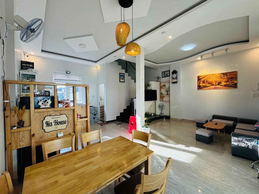Χώρος καθιστικού στο Na house