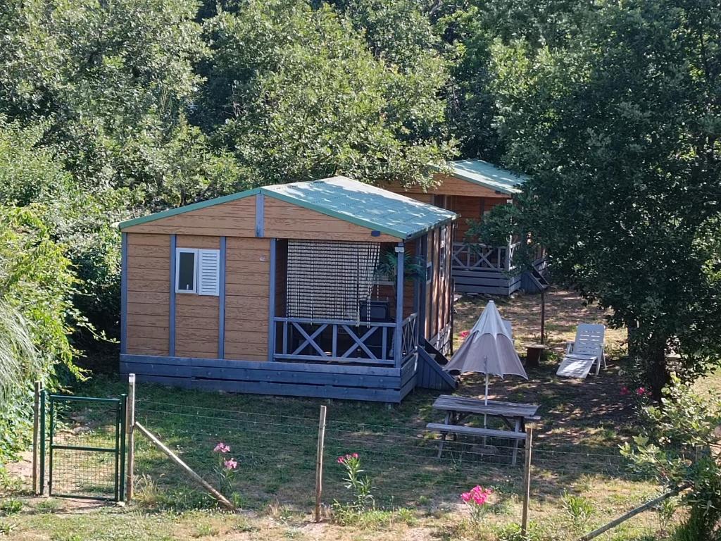 Zahrada ubytování Mas des chênes