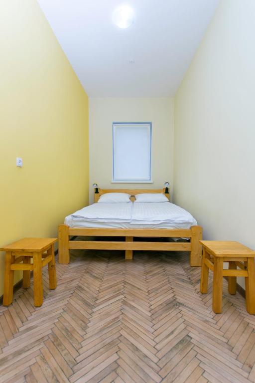 Postel nebo postele na pokoji v ubytování Dream Hostel Carpathians Rakhiv