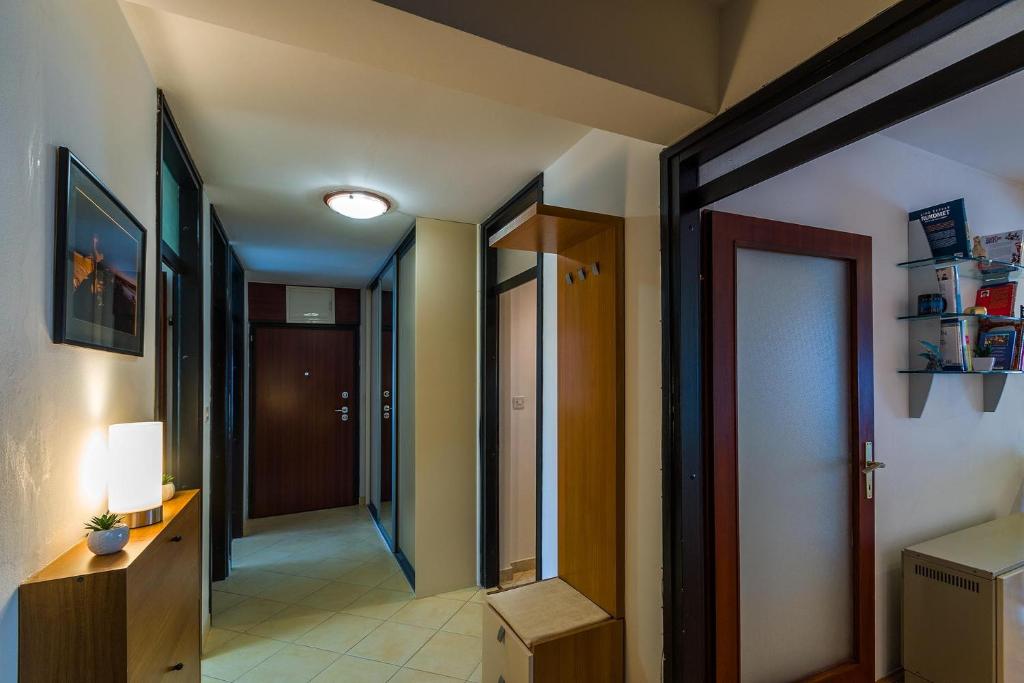 Uma cama ou camas num quarto em Apartment Many