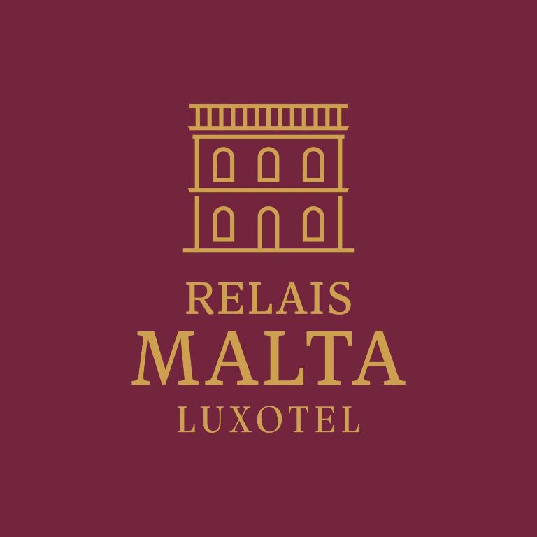 a logo of the coliseum in madrid with the words reliates maliki at Relais Malta Luxotel in Salerno