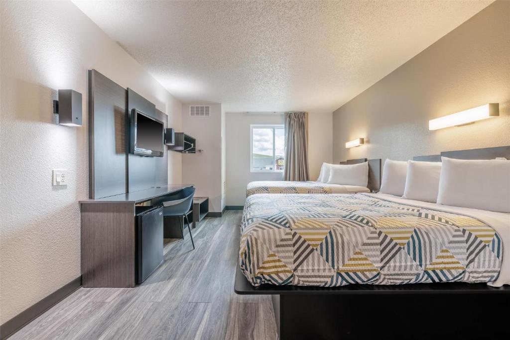 Motel 6-Missoula, MT - Habitación Con 2 Camas Grandes - No Fumadores