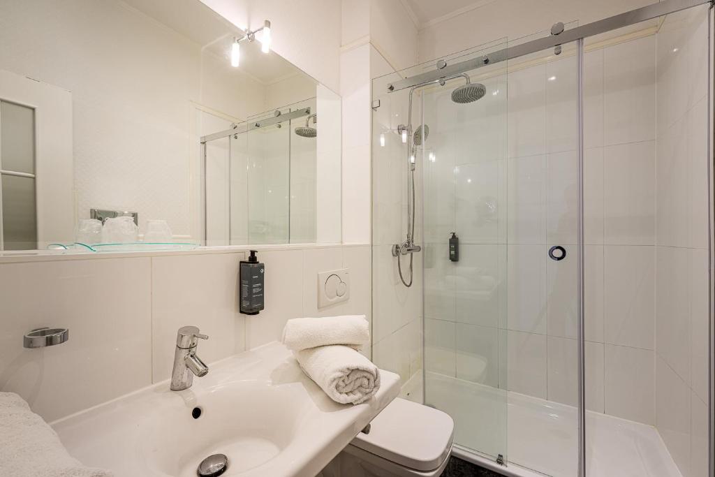 Koupelna v ubytování Hotel Augusta Am Kurfürstendamm