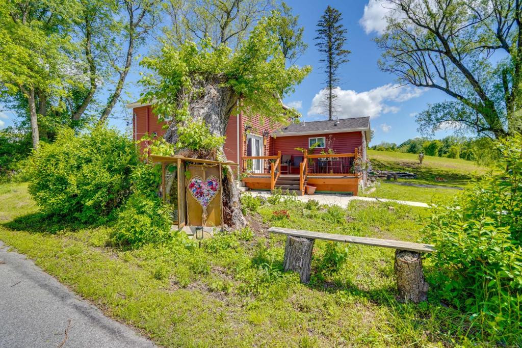 Zahrada ubytování 4 Mi to Dtwn Catskill Mtn-View Home