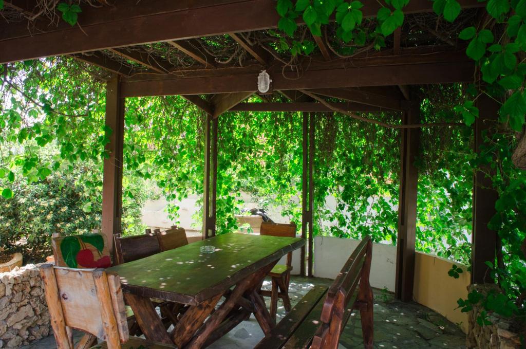 Zahrada ubytování Alkion Hotel