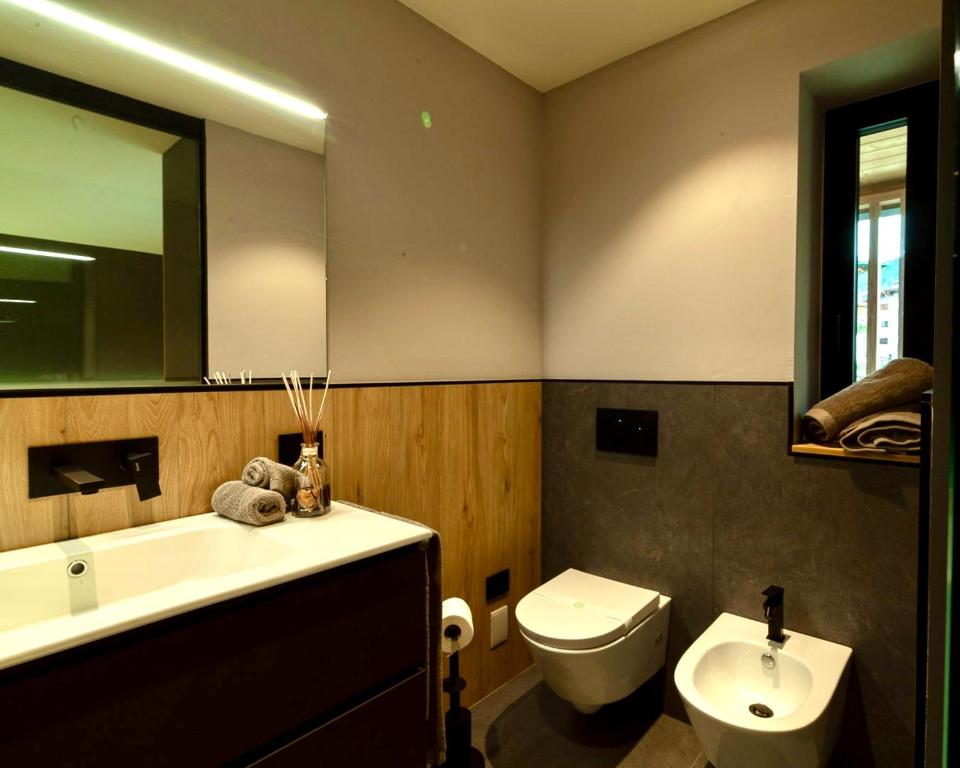Koupelna v ubytování Glam Haus