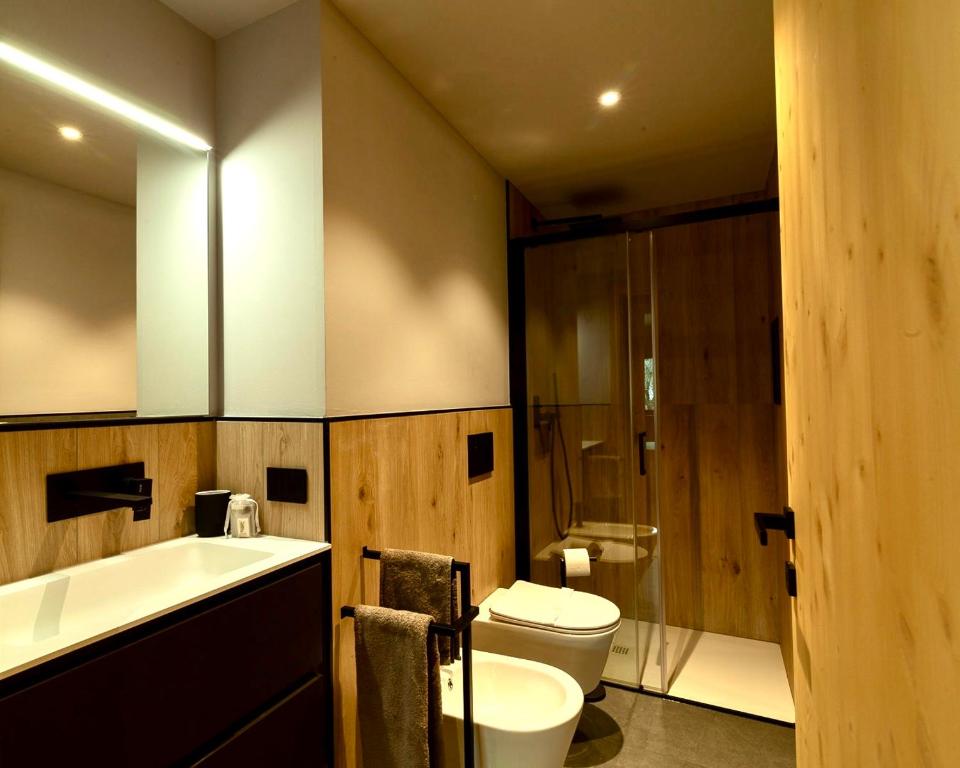 Koupelna v ubytování Glam Haus