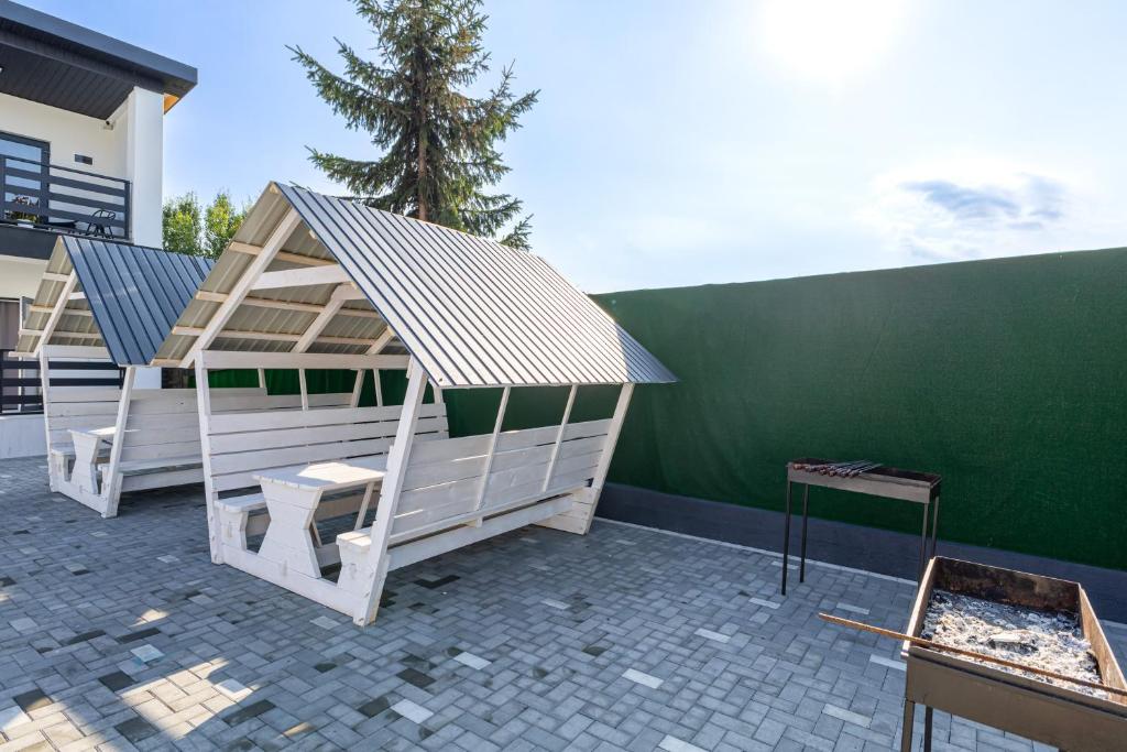Balkón nebo terasa v ubytování Jasmine