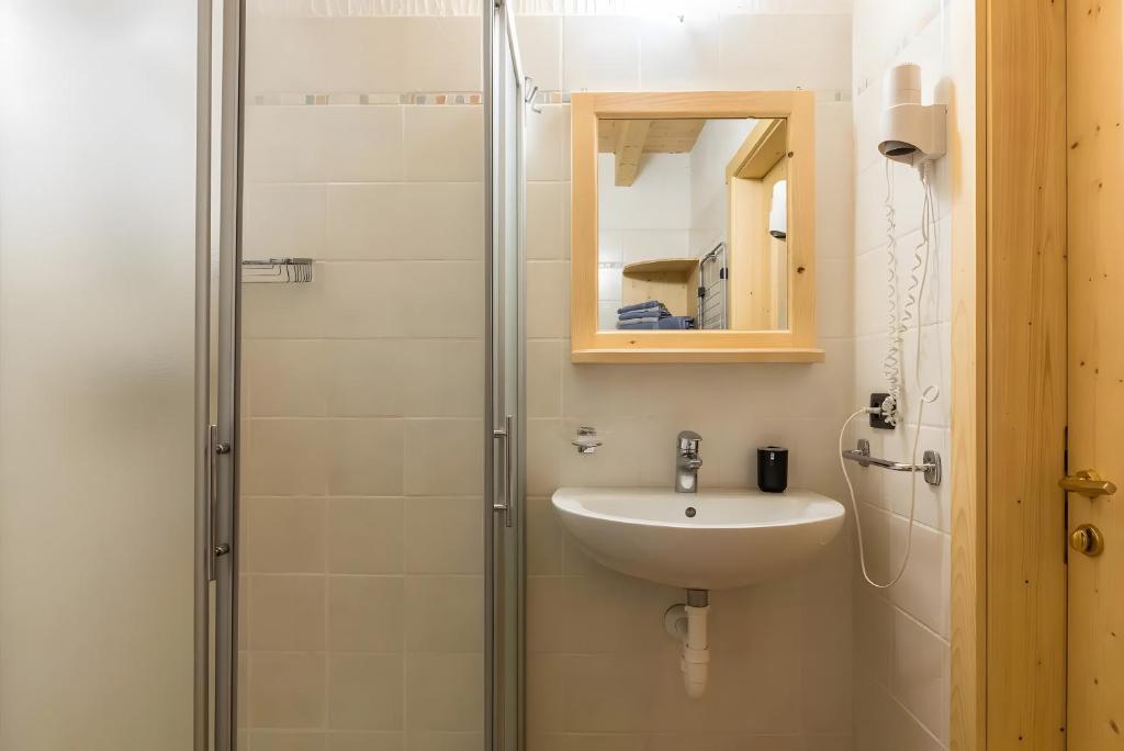 Kúpeľňa v ubytovaní Appartamento Adamello 9