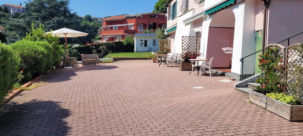 Budova, kde se bed and breakfast nachází