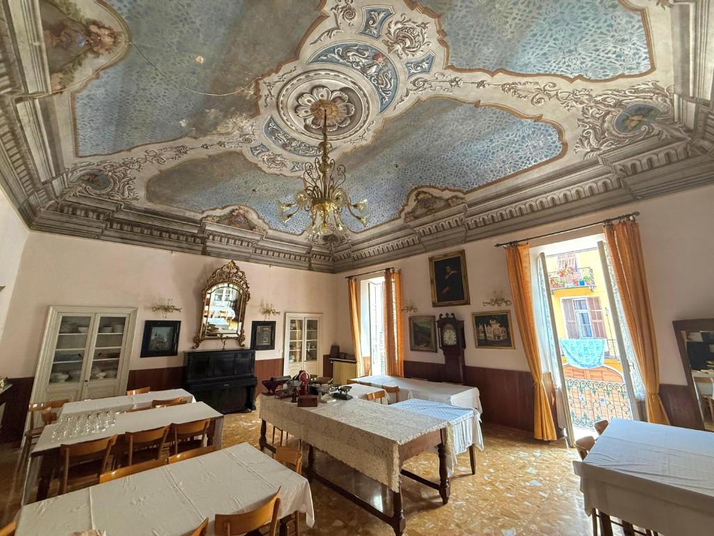 Posezení v ubytování Albergo Dellangelo