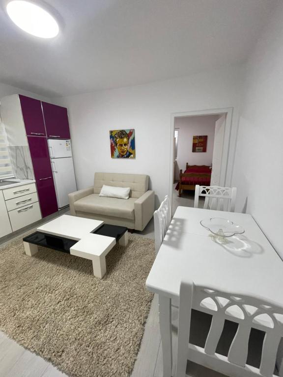 Voodi või voodid majutusasutuse Daily apartment toas