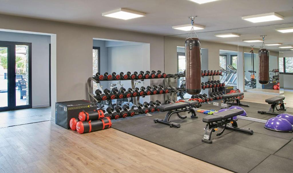Fitnes oz. oprema za telovadbo v nastanitvi NH Collection Andorra Palomé