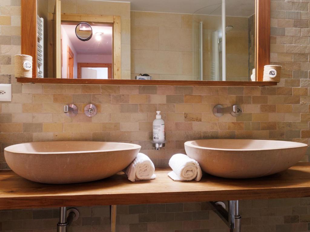 Koupelna v ubytování Chalet Chalet A Coeur by Interhome