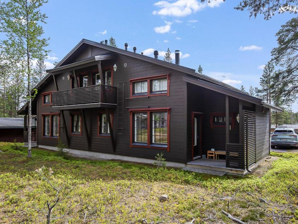 Bygningen som feriehuset ligger i