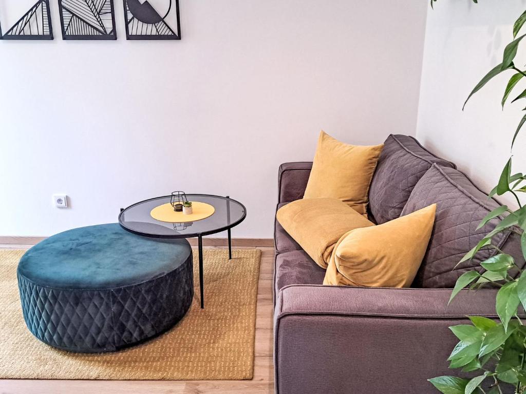 Χώρος καθιστικού στο Apartment Apartement Haus Dankl by Interhome