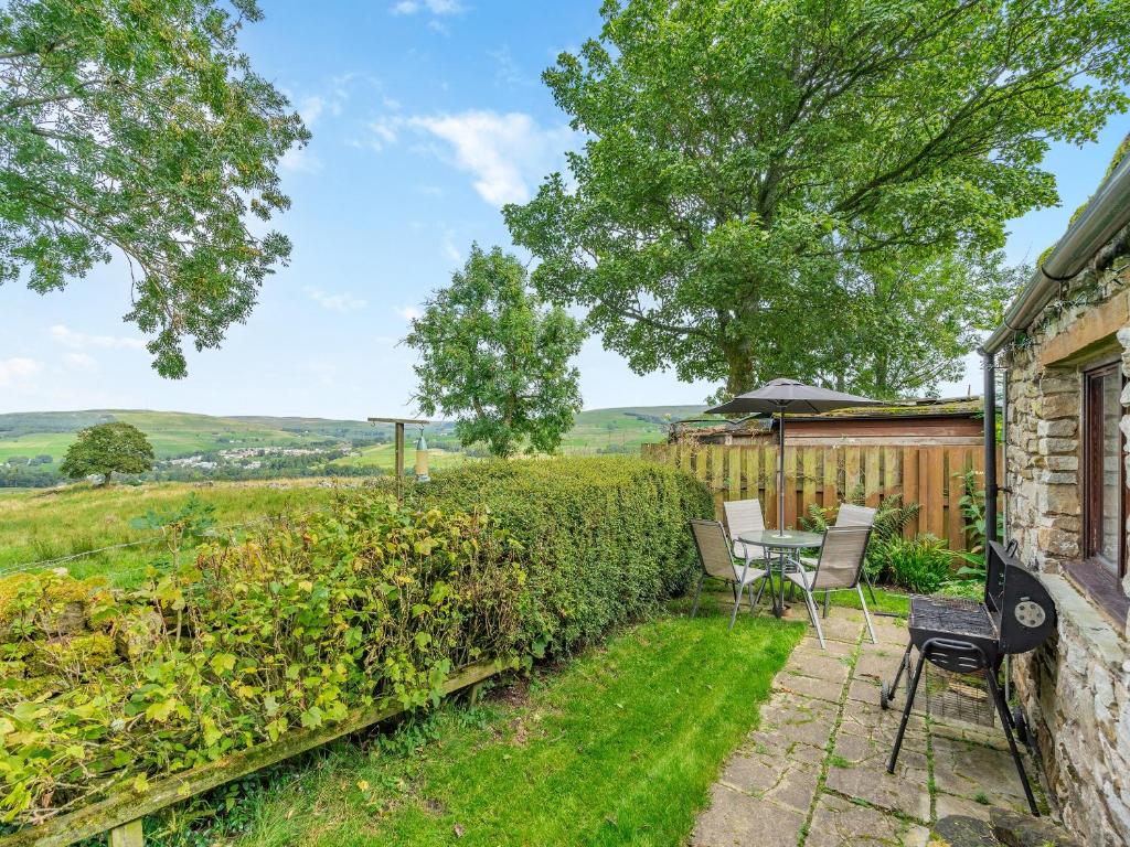 Zahrada ubytování Widows Cottage