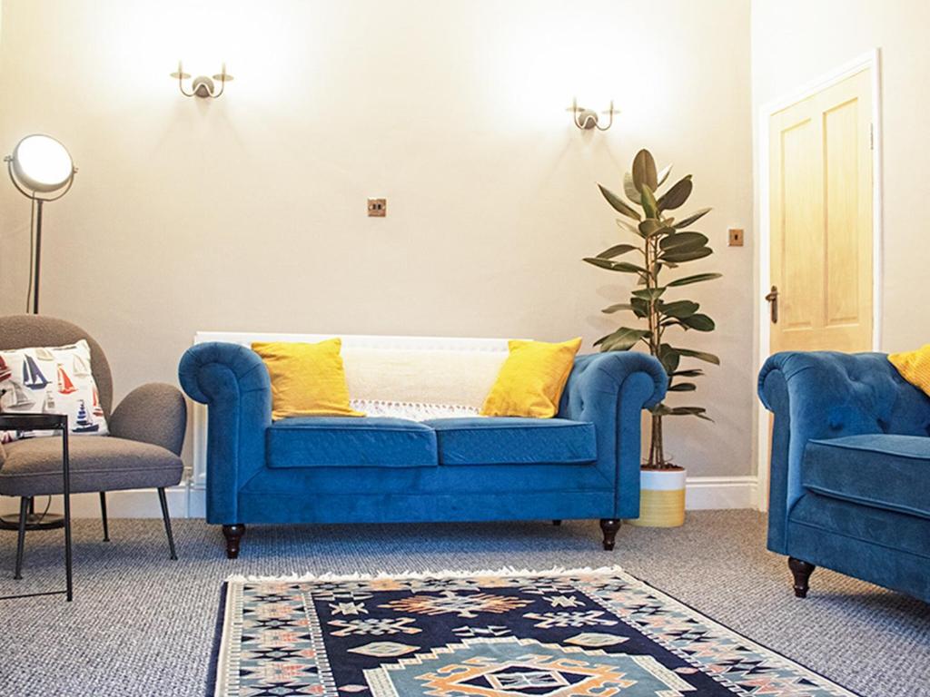 Istumisnurk majutusasutuses Captain's Cottage